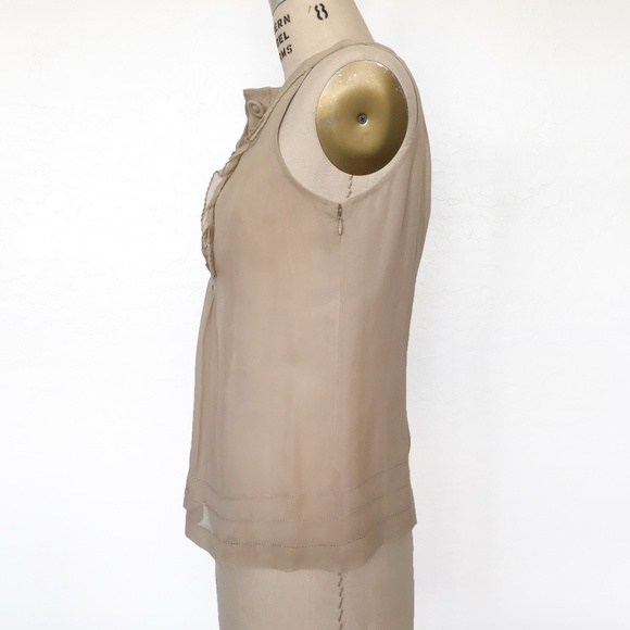 PARAMETER - Halter Ruffle Front Blouses - Picture 2 of 4